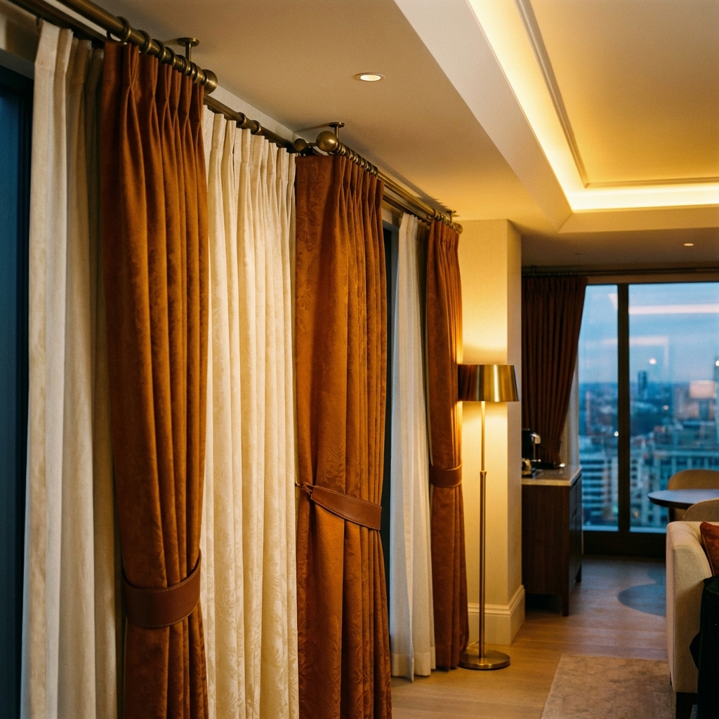 Pemasangan Gorden Hotel Bintang 5